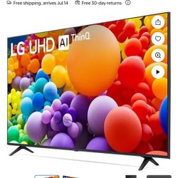 LG 50” Smart TV 4K 📺 HDR LED With AI 🤖.