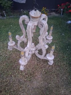 Antler chandelier