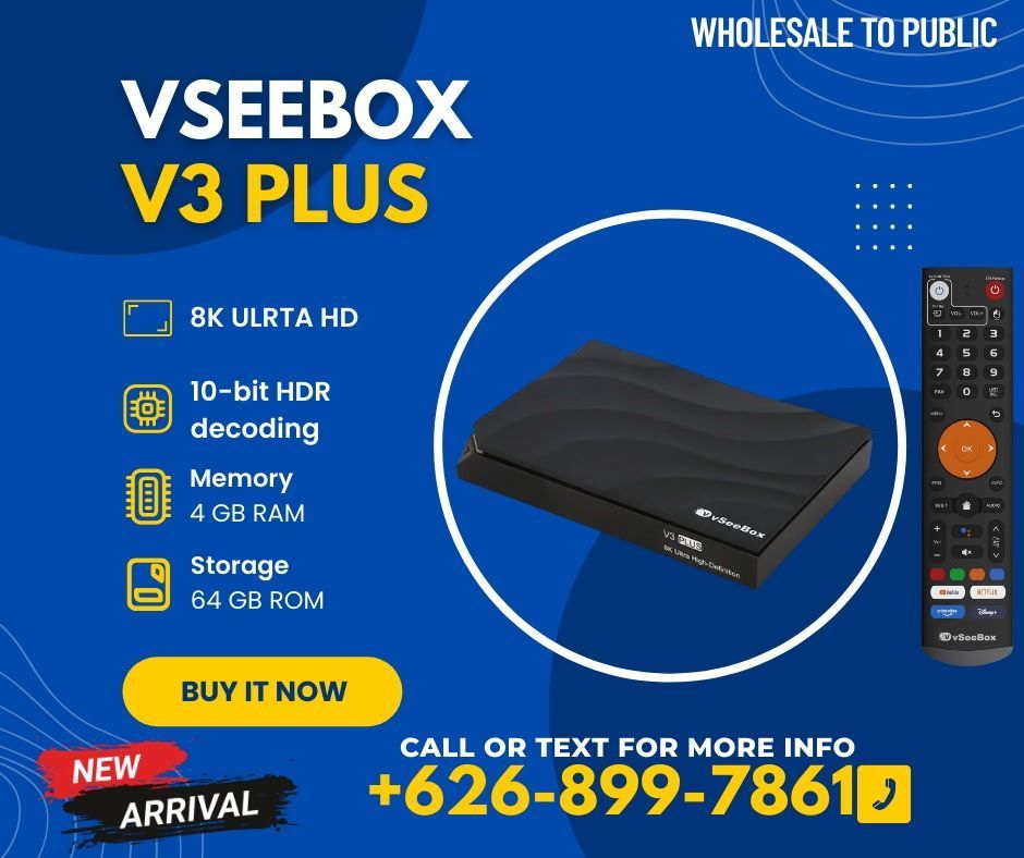 Vsee V3 Plus 💎 SuperBox S6 Ultra💥Max 💥Pro 💥⚡⚡⚡Ultimate TV Solution 💎💎💎