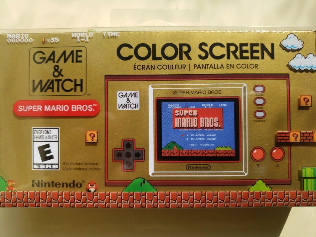 Nintendo Game And Watch (Factory Sealed)