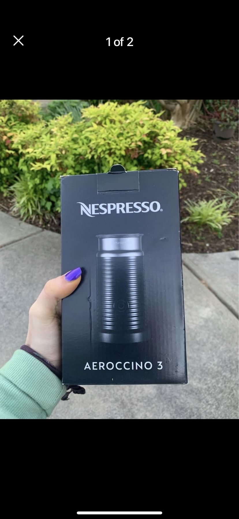 Nesspresso Aerochino 3 Milk Frother
