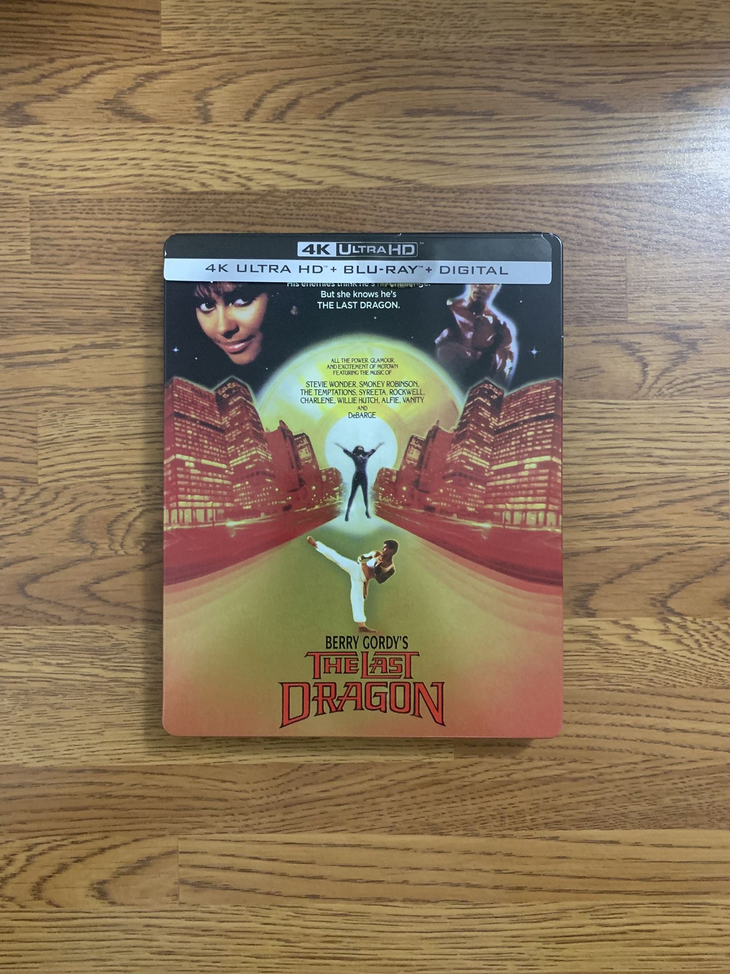 The Last Dragon 4K UHD Blu-ray Combo Pack (4K UHD Blu-ray + Blu-ray + Limited Edition SteelBook)