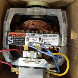 Dryer motor.