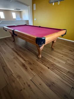 Buckhorn Billiards pool table