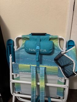 Nautica 5-Position Beach Backpack Chair