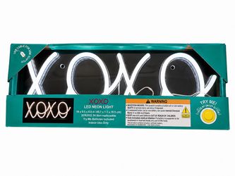 New XOXO LED Neon Light Sign
