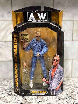Lot of (2) AEW Unrivaled Series 16 Orange Cassidy (Chase & Regular)