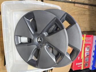 Tesla wheel cover