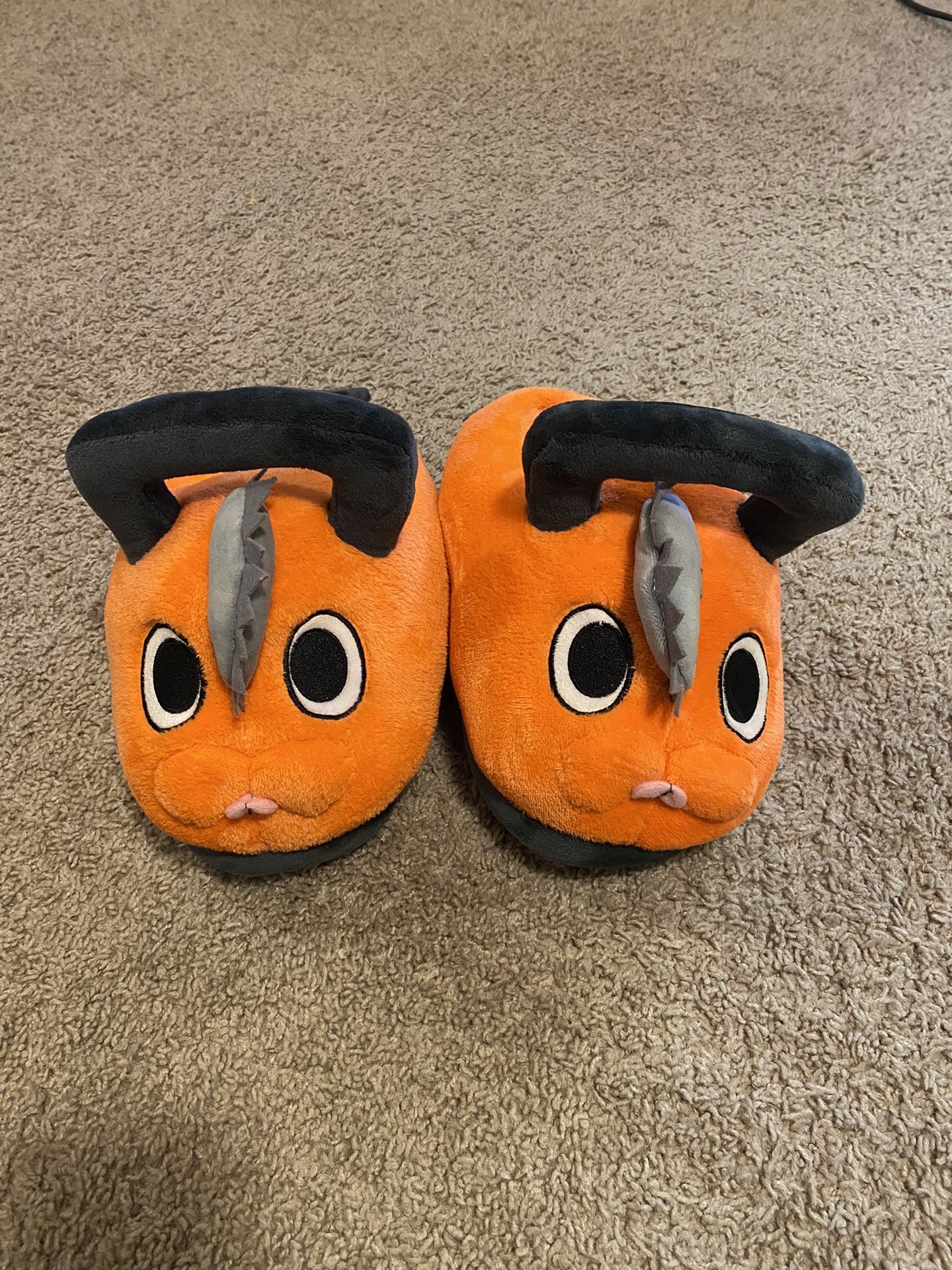 Chainsaw Man Pochita Plush Slippers