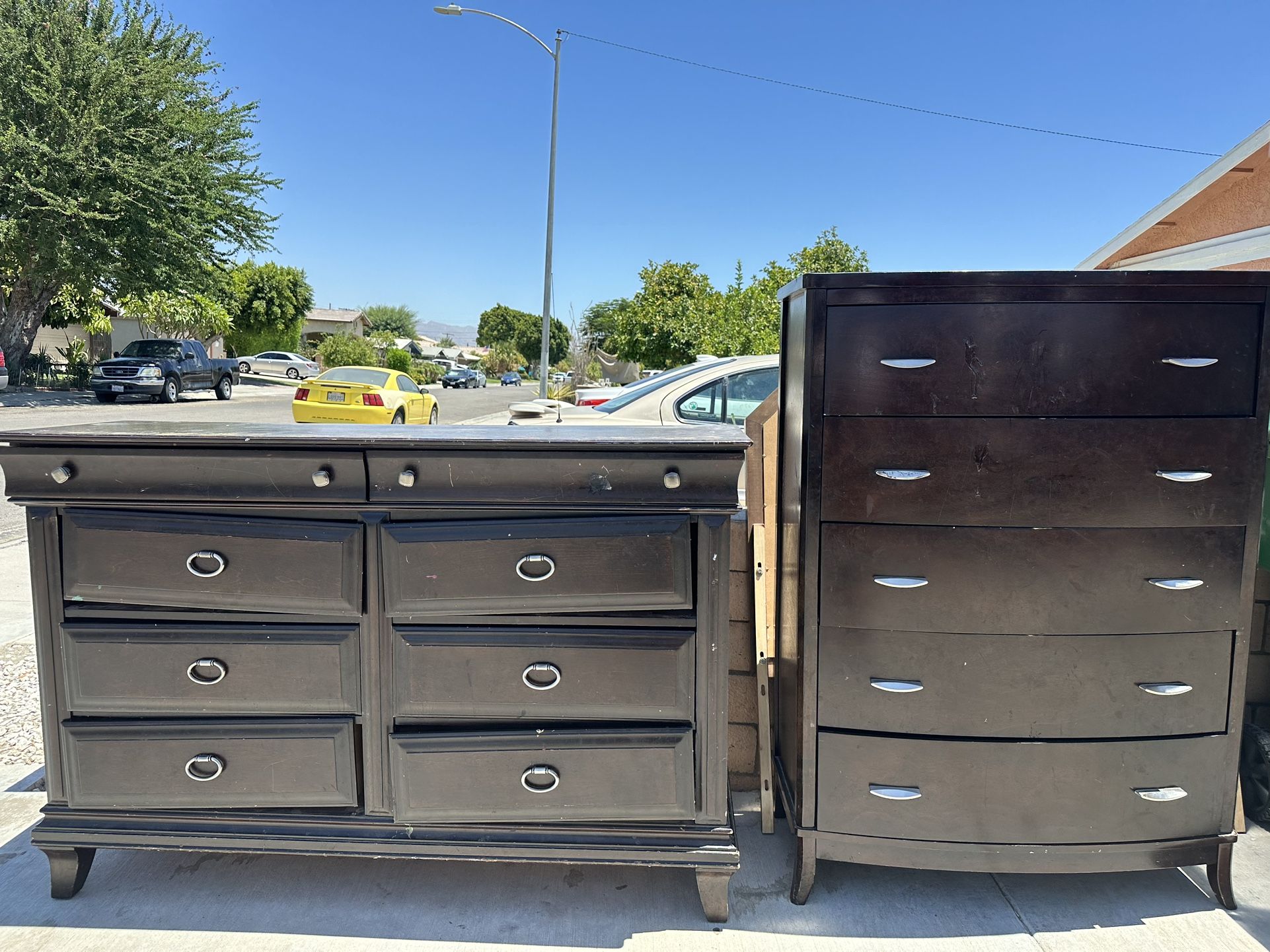 Dresser Mirror Chest Of Drawers Nightstand