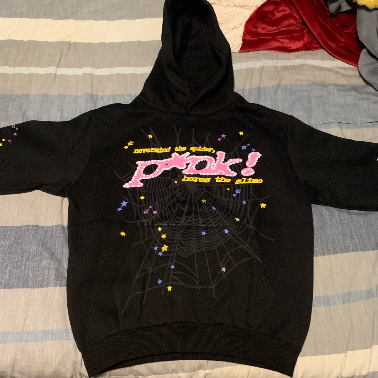 Black sp5der hoodie