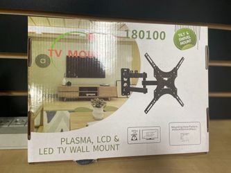 BRAND NEW WALL MOUNT SALE SMALL UNIVERSAL SWIVEL MOUNT Fits Mosts 23-43” LED LCD OLED Plasma Articulating Swivel Model 180100