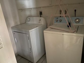 washing machine and dryer