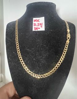 14K Solid Gold Chain For Wedding 21.2Gr 24 Inches Long