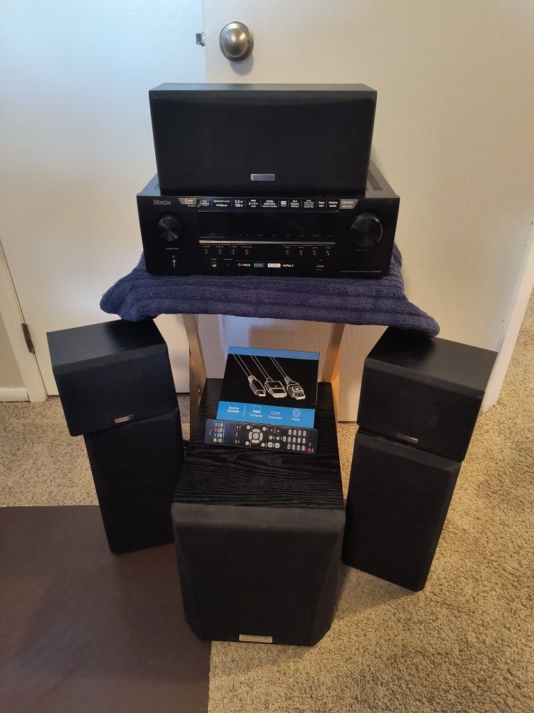 Denon 4K Wireless Wi-Fi Bluetooth Home Theater System