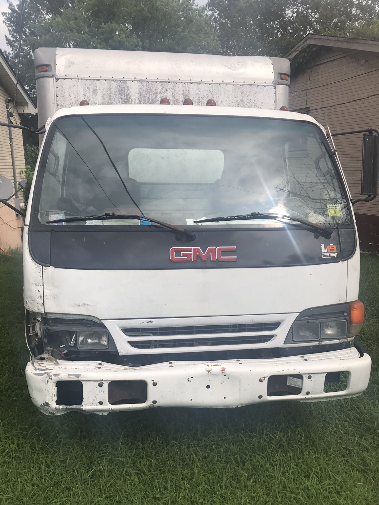 GMC box truck