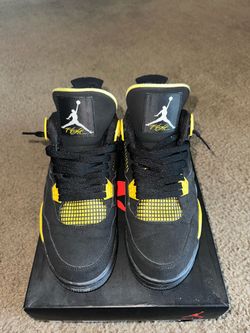 air jordan 4 thunder sz 9
