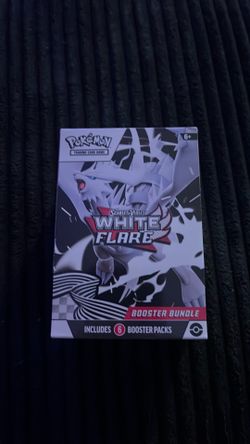 White flare Pokémon cards