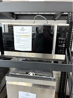 NEW SPECIAL SAVE MORE SPEND LESS on a 2.1 Cu Ft 30 in. Width Over-the-Range Microwave