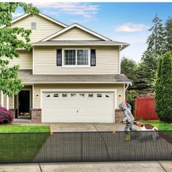 Driveway Net for Kids Safety - LUTICO 28' Wide 40" Tall Driveway Guard with High Visibility Reflective Tape, Driveway Net to Stop Basketballs from Rol