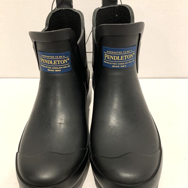 pendleton ladies lined chelsea rain boot