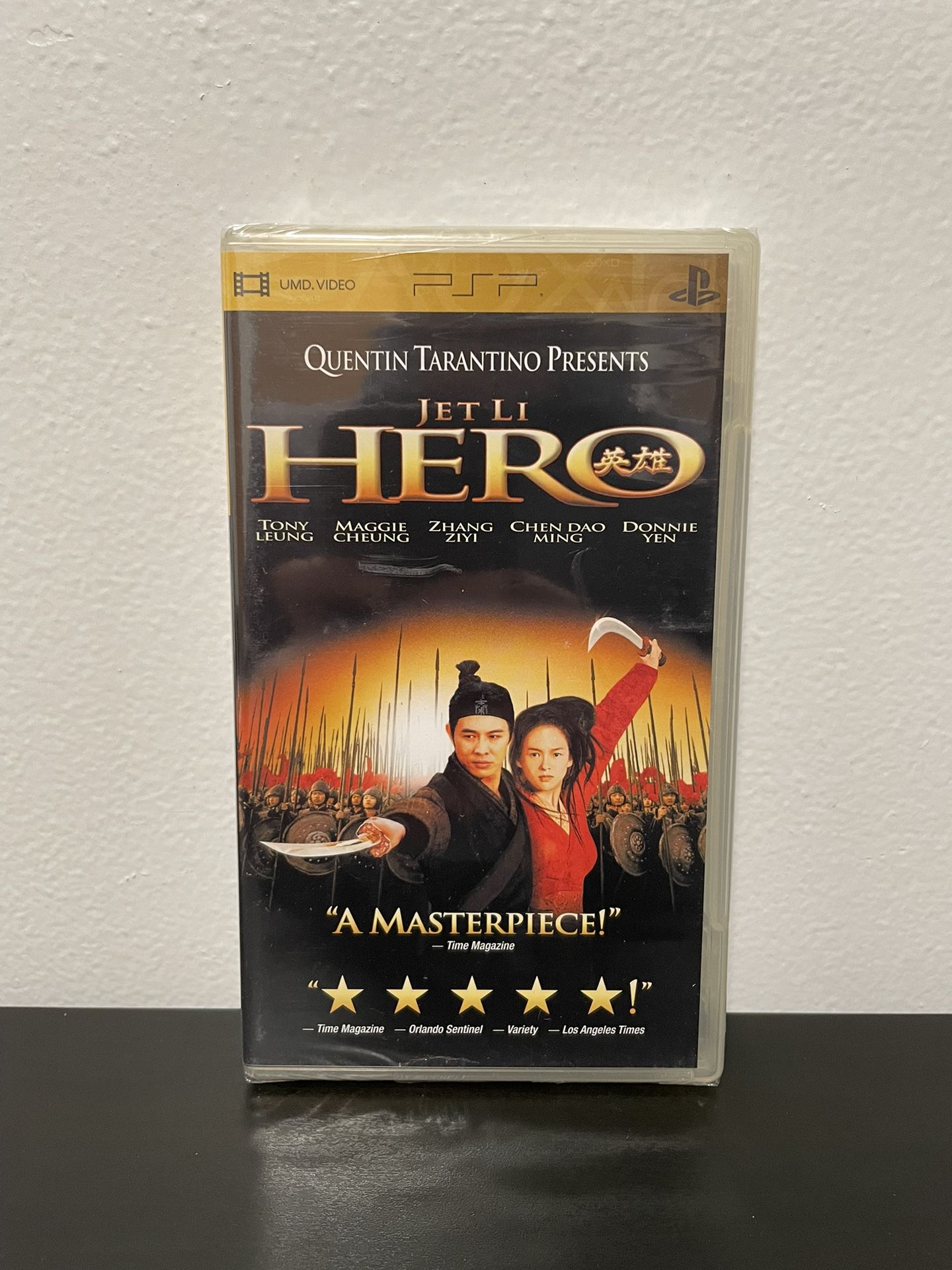 Jet Li: Hero  - Sony PSP - UMD Video - NEW SEALED - PlayStation Portable Movie