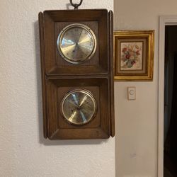 Springfield Made In USA Barometer / Thermometer
