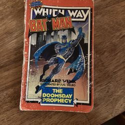Batman: The Doomsday Prophecy Which Way Books 1986 DC Comics