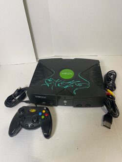 Microsoft Original Xbox Console Only w/ AVs & Power Cables TESTED & Working