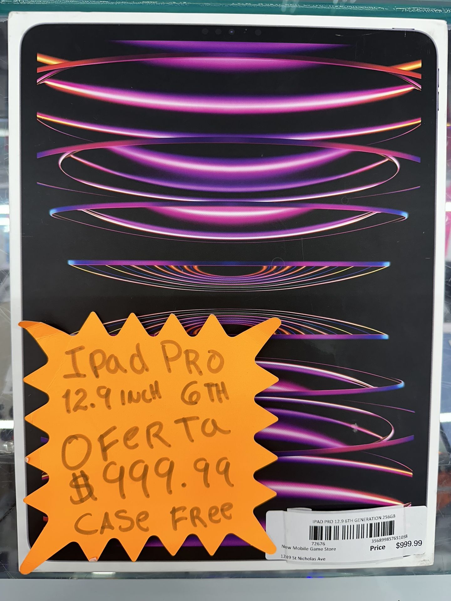 iPad Pro 12.9 Inch 6th Gen 256GB WiFi/Celular