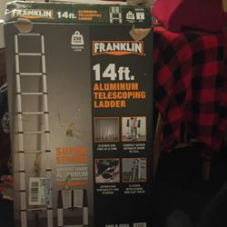 Franklin 14ft. Aluminum Telescoping Ladder 