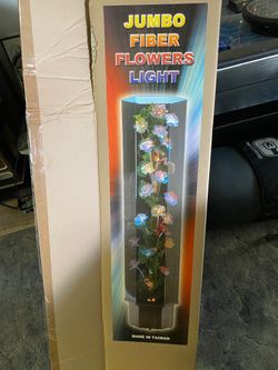 Neon flower lights