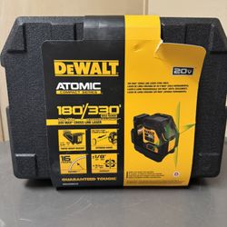 Dewalt 20V Green Cross Line Laser Level (Tool-Only)