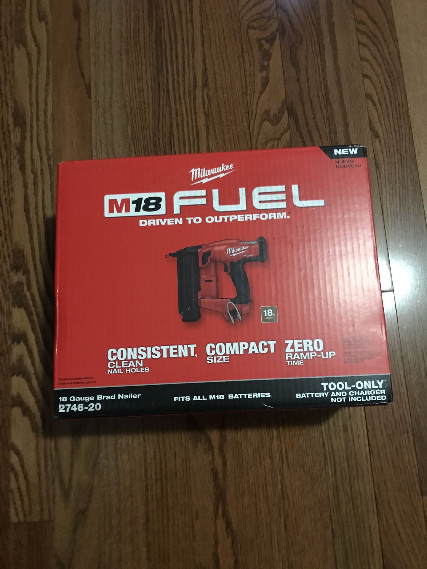 Milwaukee M18 Fuel 18GA Brad Nailer $200 Firm 