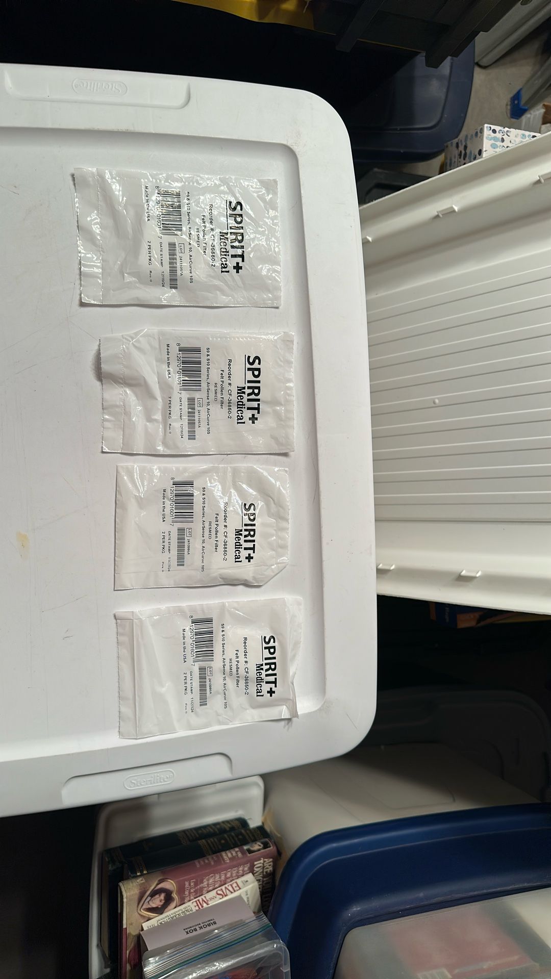 ResMed Four Pack Felt Pollen Filter CF-36850-2