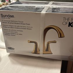 New in box Sundae bathroom faucet