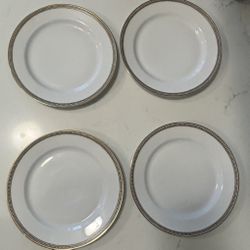 4x Vintage Heinrich & Co. (H&Co) Dinner Plates