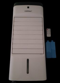 UTHFY 3 Speed 3-in-1 Remote Evaporative Air Cooler for 450 sq ft, White