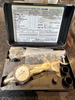 MITUTOYO 513-504-10T  DIAL INDICATOR SET (NEW)