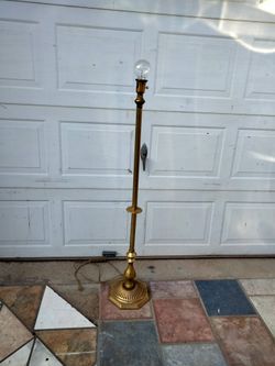 Brass Floor Lamp