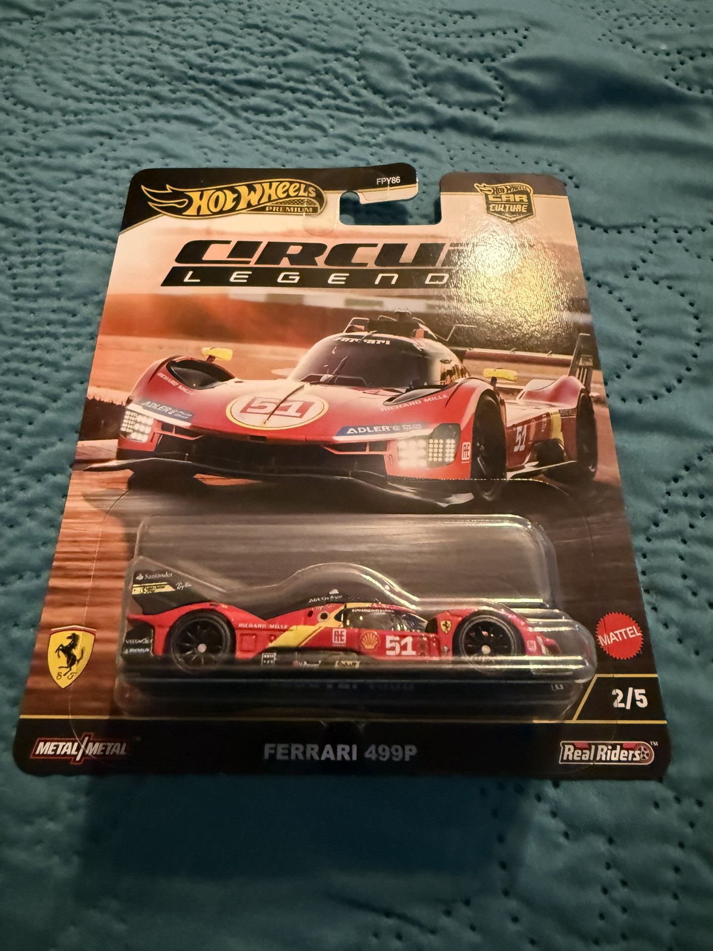 Hot Wheels Ferrari 499p Circuit Legends 