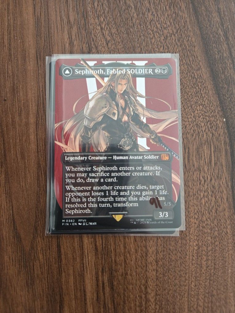 Sephiroth, Fabled SOLDIER