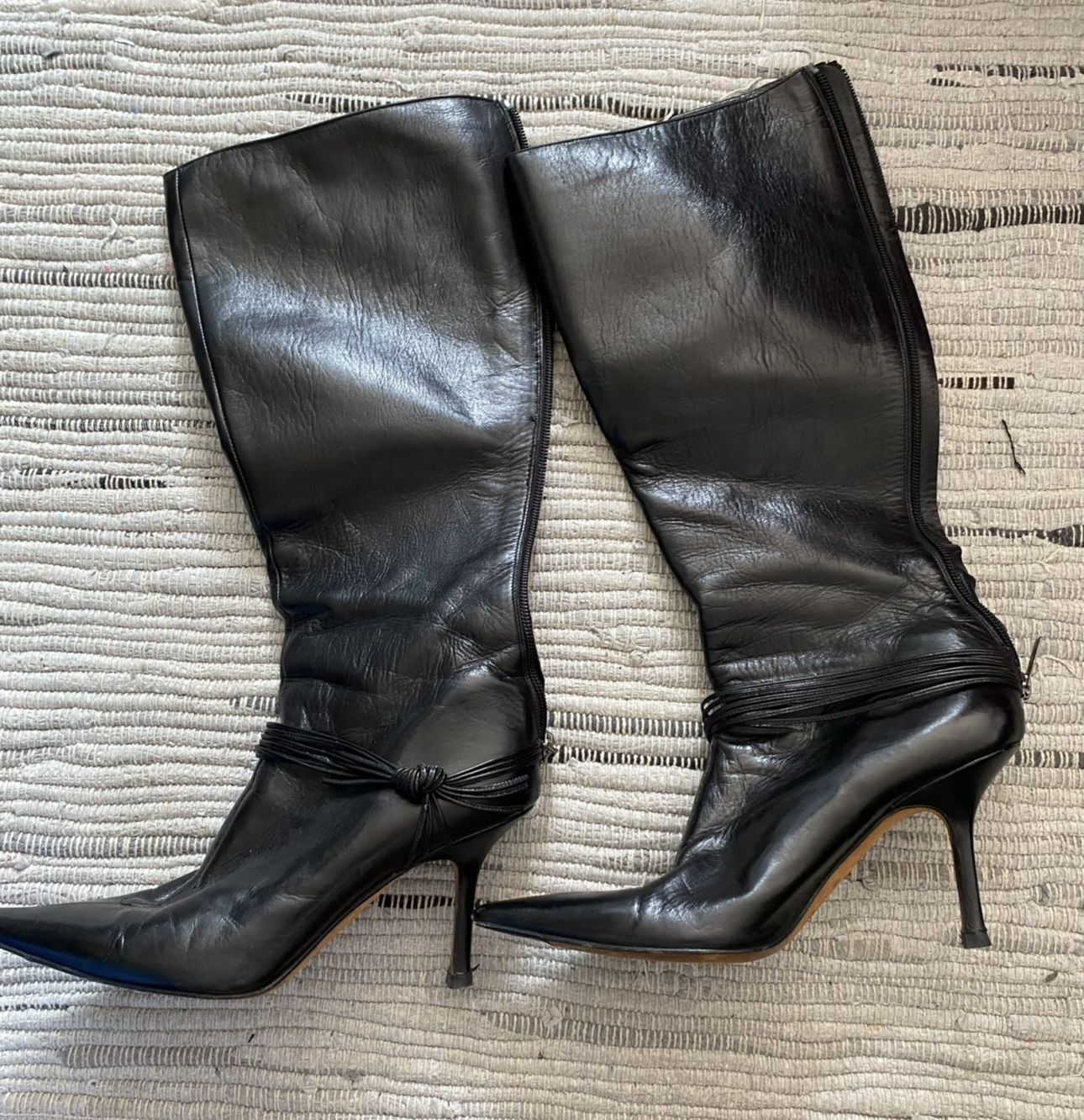 Authentic Jimmy Choo Leather Boots
