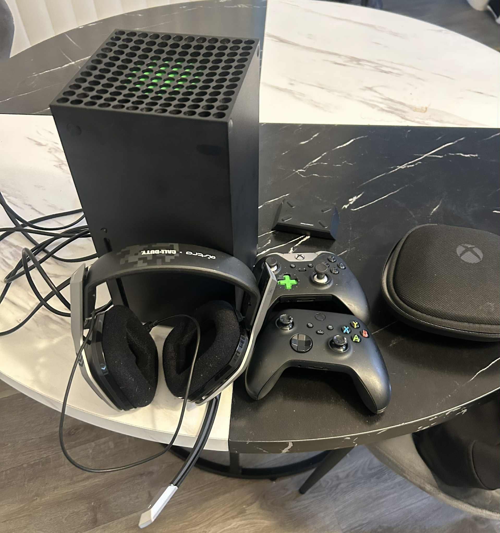 Xbox Series X With Controllers & Headset 
