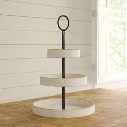 3 tier tray