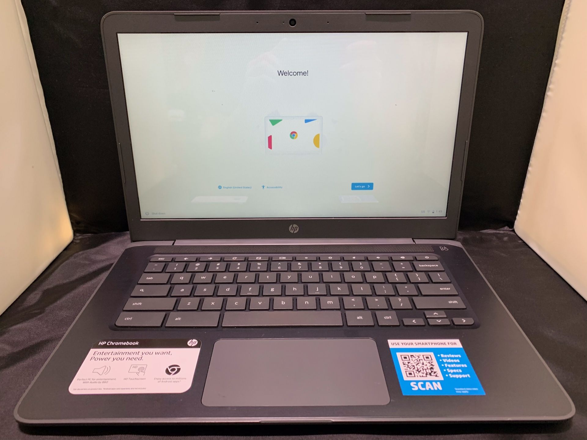 HP Chromebook 14” 14-db0025NR 4GB Memory 32GB SSD Laptop