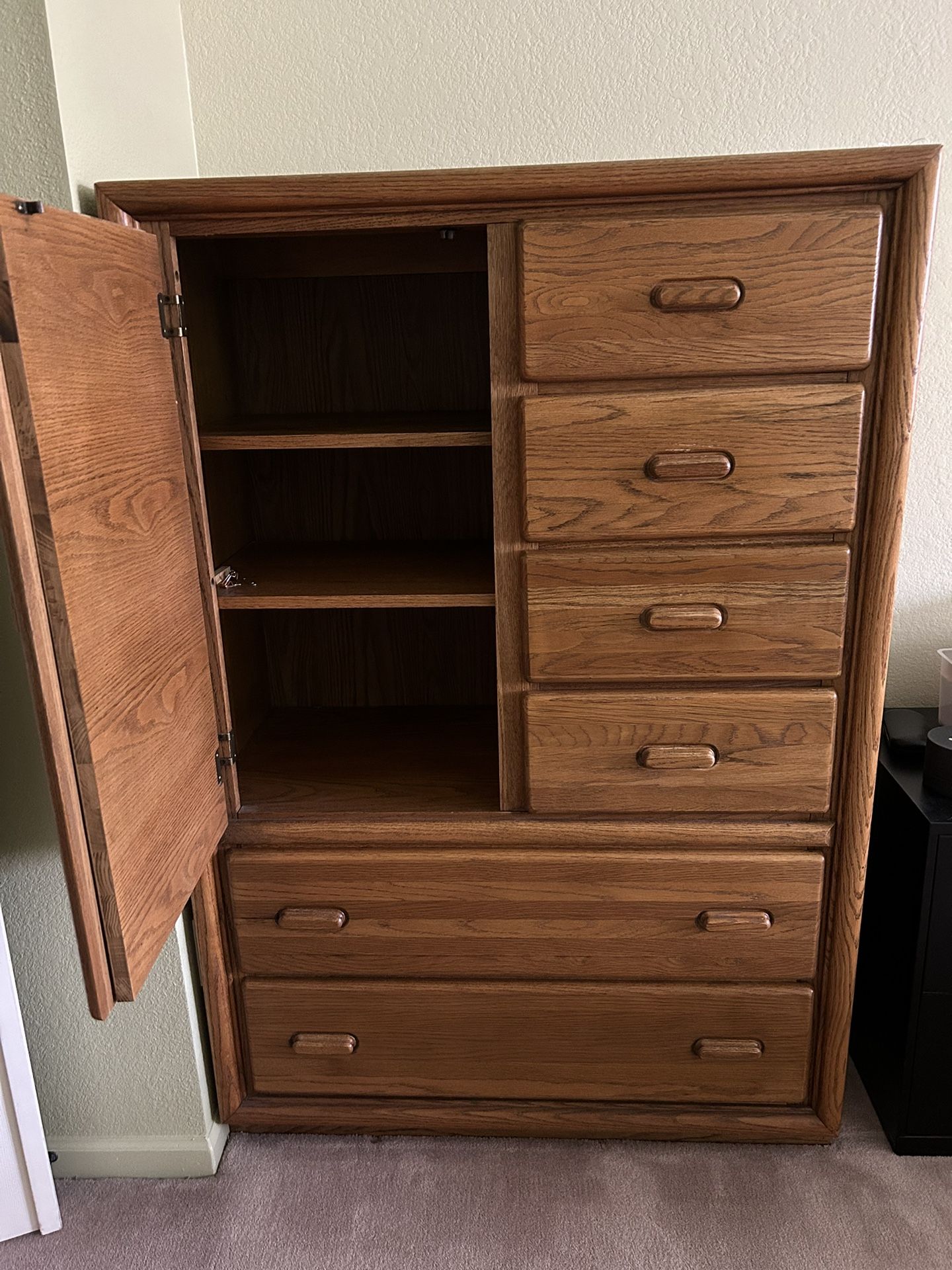 Wooden Brown Armoire