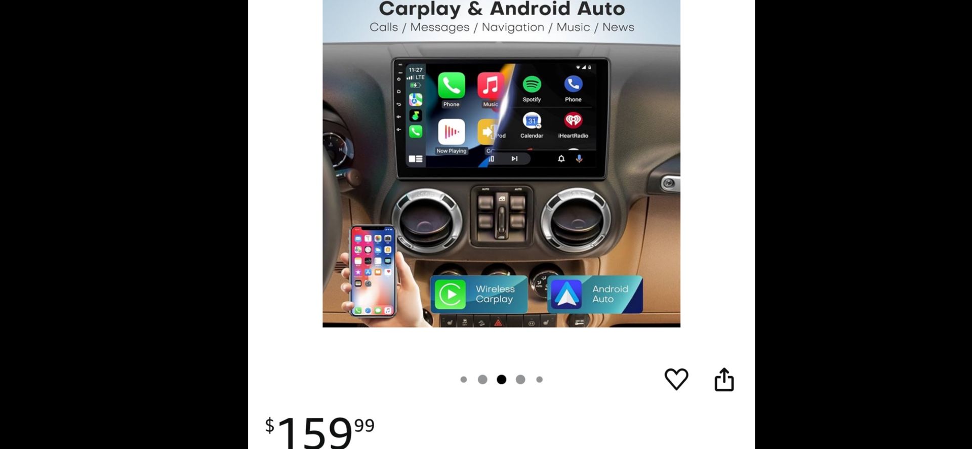 Wireless CarPlay Or Android Auto