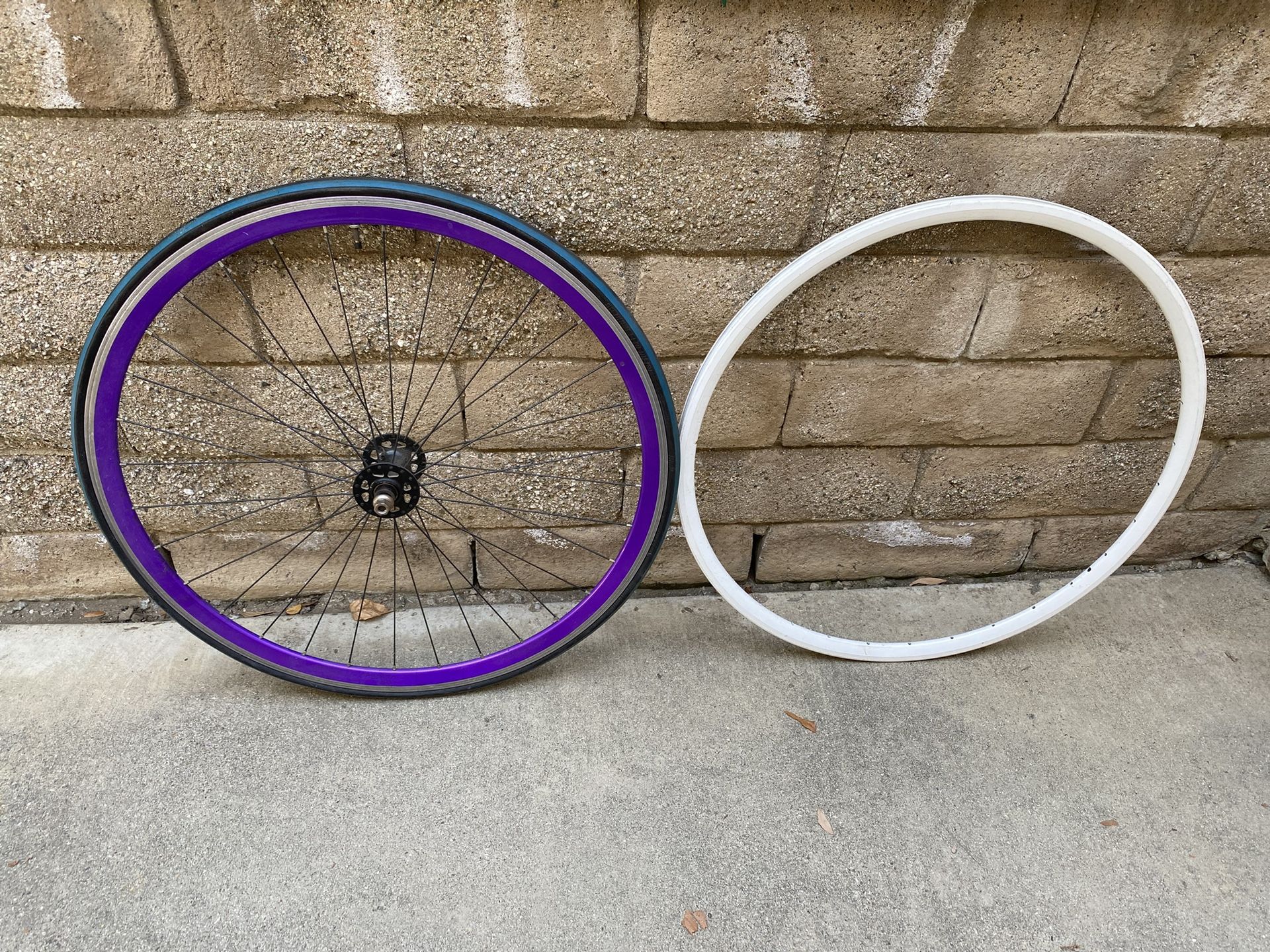 Velocity Deep V Front Bike Wheel Brakes Swobo Hoop