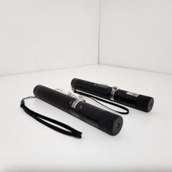 2pcs 303 USB Green Focus L. Pointer Pen